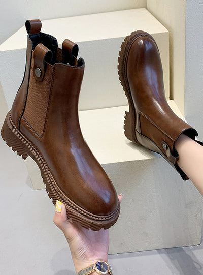 Joker Thick Soles Chelsea Boots