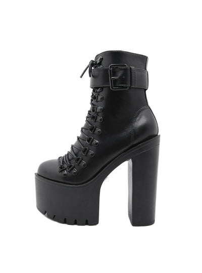 Thick-soled Women's Thick High Heel Boots