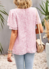 Bohemian Floral Shirt Top