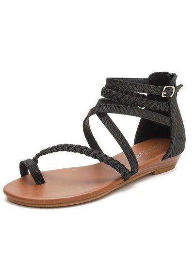 Open Toe Wedge Sandals