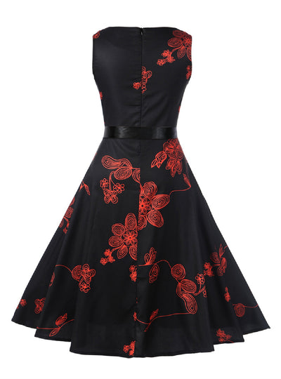 Women Retro S50 Slim Dress