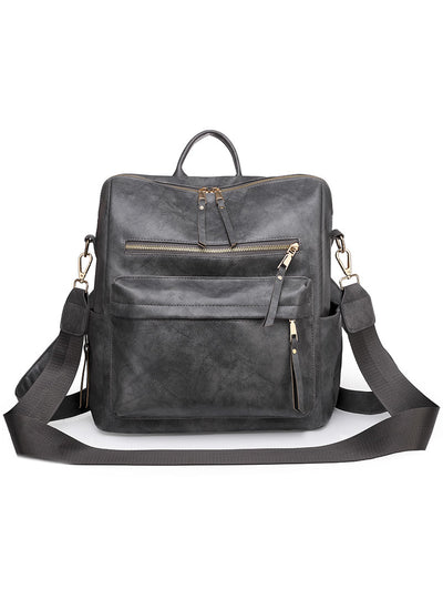 Popular Backpack Pu Female Bag