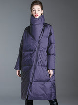 Winter Thickened White Duck Down Coat