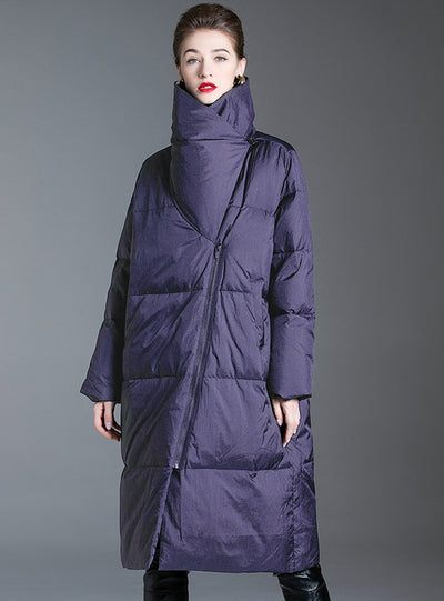 Winter Thickened White Duck Down Coat