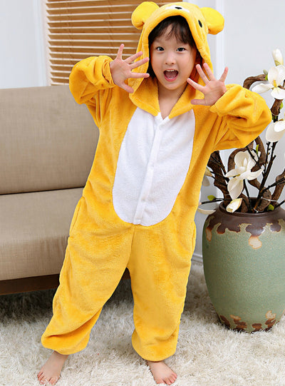 Children's Onesie Cosplay Bear Animal 