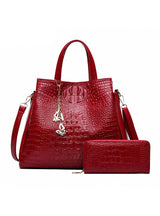 Two Set Purse and Handbags Butterfly Tassel Leisure