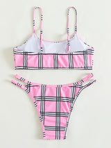 Sexy Tie-dyed Gradient Swimsuit Bikini