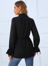 Casual Solid Color Top Shirt