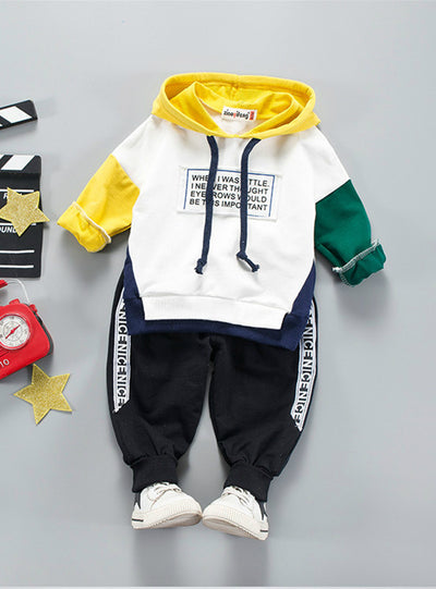 Boys Clothes Sets High Quality Cartoon Tracksuit 