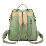 Women PU Schoolbag Backpack