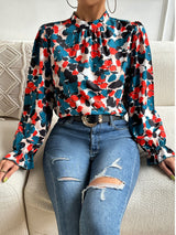 Bohemian Leisure Holiday Shirt Printed Top