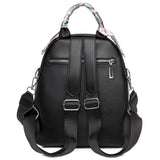 Retro PU Leisure Backpack