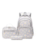 Printed Backpack Water-repellent Daisy Bag Set