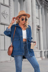 Retro Loose Denim Jacket Coat