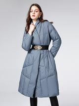 White Duck Down Winter Coat