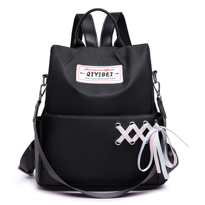 Waterproof Oxford Casual Ladies Backpack