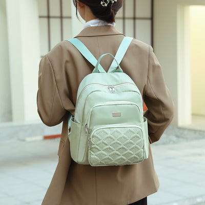 Women's Oxford Cloth Large Capacity Backpack