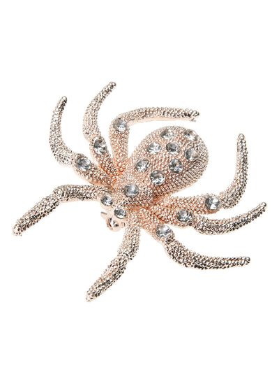 Spider Brooch enamel pins scarf Dress Accessories