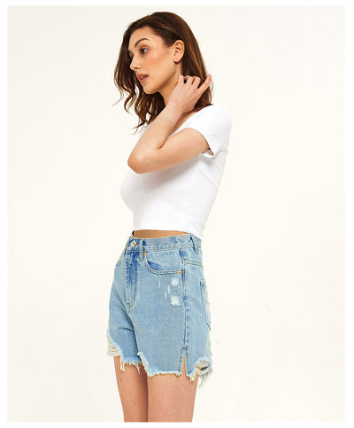 Loose Shorts Loose High Waist Jeans