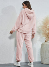 Loose Letters Padded Plush Suit