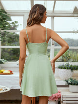 Strap Big Swing Dress