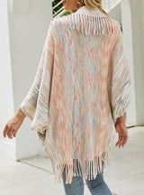 Cape Sweater Tassel Cardigan Cloak