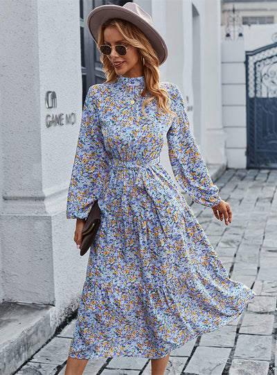 Fashion Bohemian Print Casual Dress