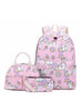 Unicorn Printed Nylon Schoolbag Backpack