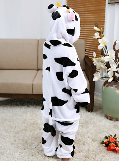 Christmas Pajamas Kids Boys Girls Cow Onesie