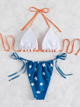 Sexy Star Stripe Bikini