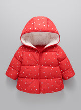 Lamb Down Cotton-Padded Clothes Jacket Girls