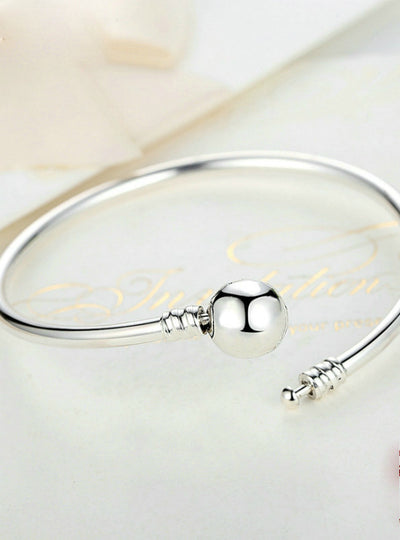 925 Sterling Silver Classic Bangle & Bracelet