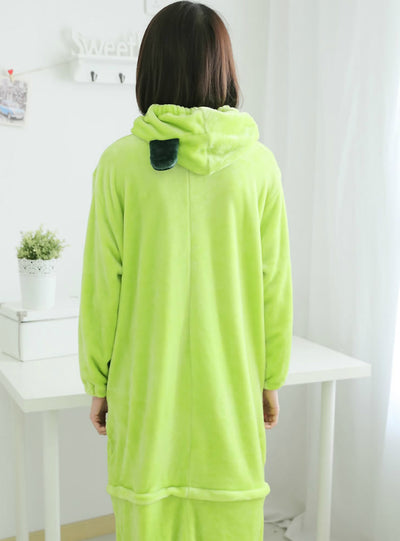 Green Pea Conjoined Pajama Animals Onesie