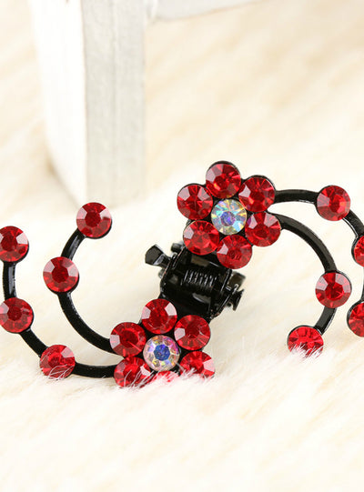 6Pcs/pack Wedding Bridal Hair Claws Women Mini