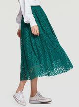 Lace Skirt Slim Elastic Waist Dress Skirt