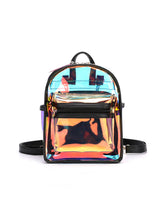 Transparent Laser Jelly Small Backpack