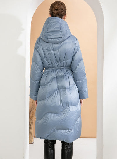 Loose Thickened Medium and Long Down Jacket