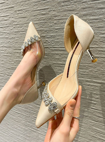 Shallow-pointed Thin Shoes