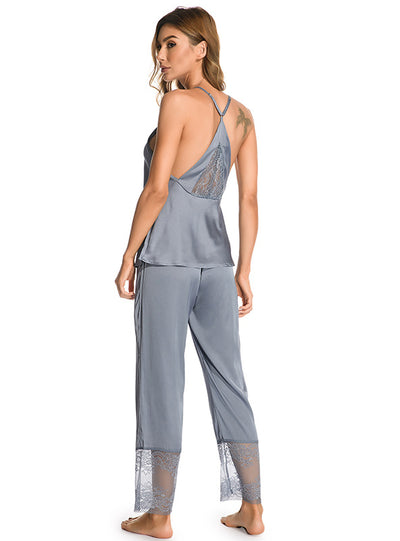 Ice Sling Nightgown Pants Pajamas Set
