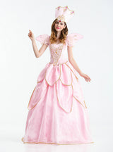 Fairy Godmother Pink Dress Set Court Dress Fairy Tale