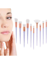 10 Pcs Eyeliner Lip Brush Makeup Brushes Set