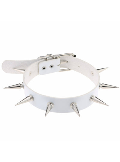 Spike Choker Collar Women Goth Chokers Necklace 