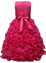 Girls Kids Tutu Clothes Flower Girl Wedding Evening Dress