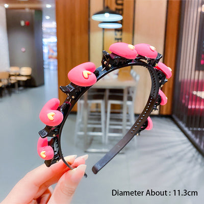 Cute Flower Hair Band for Girls Child Hair Clip