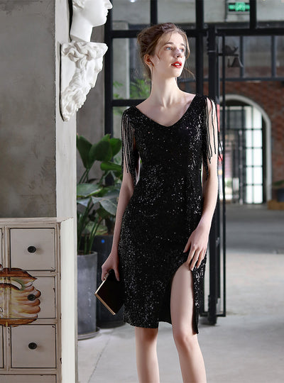 Magic Beads Short Party Dress