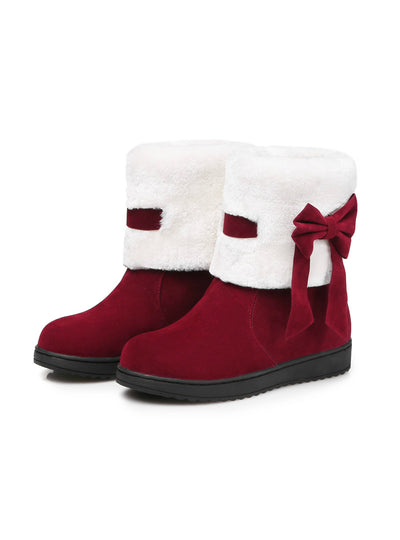 Women's Winter Snow Boots Woman Platform Ankle Boot 