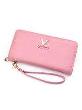 Long Zipper Purse Woman Wallet Card Holder Clutch