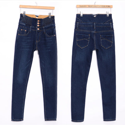 Womens Jeans High Waist Skinny Pants