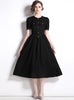 Women Retro Short Sleeve Dress