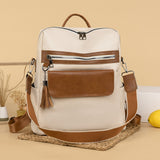 Fashion Color Contrast Outdoor Travel Retro Handbag
